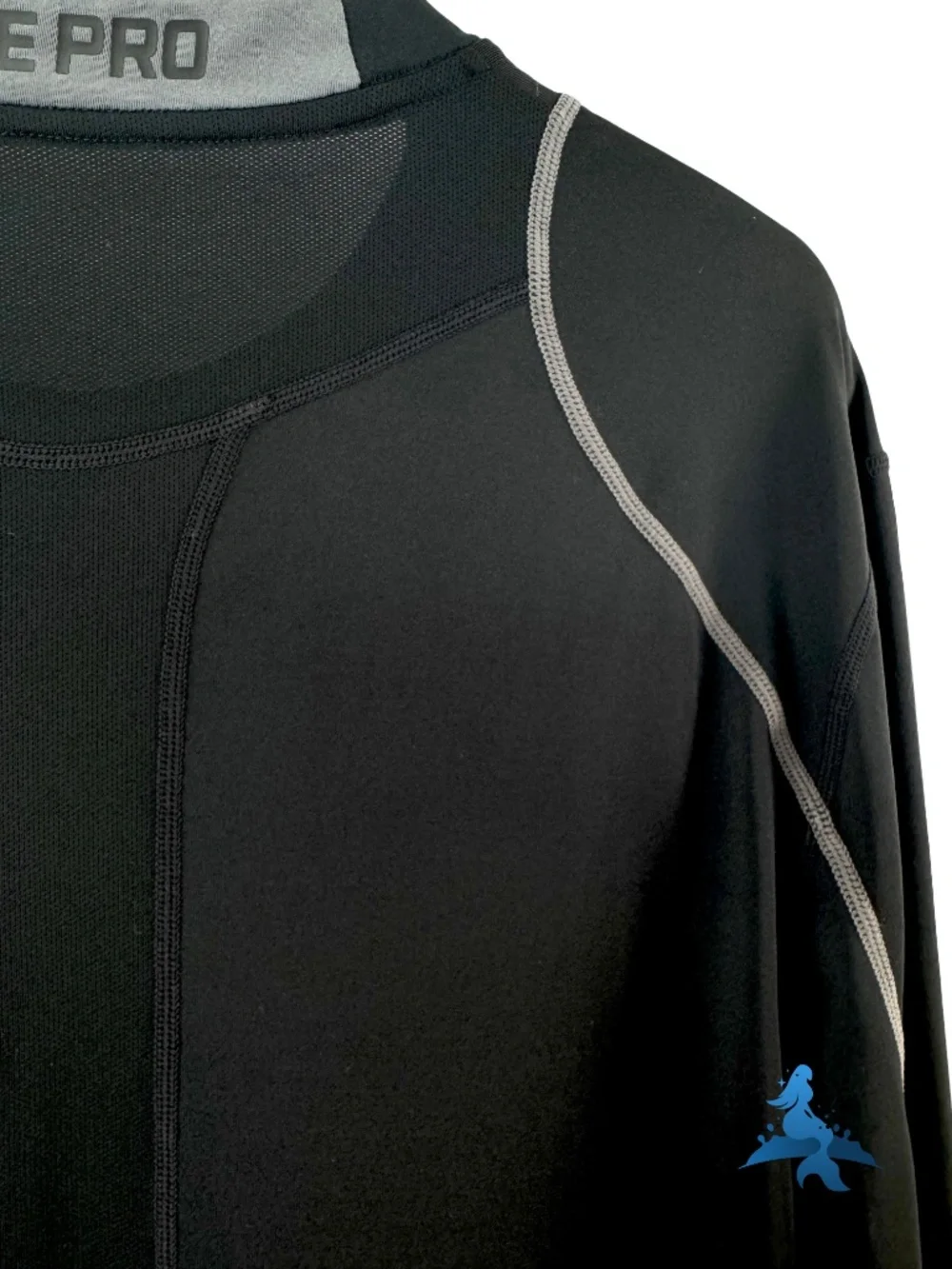 1292 Nike Pro Long Sleeve Compression Shirt Dri-Fit Fitted – L – Black